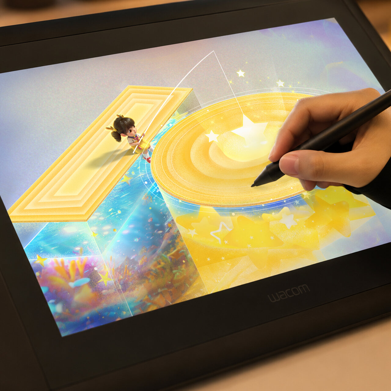 Aola children's animation production workstation