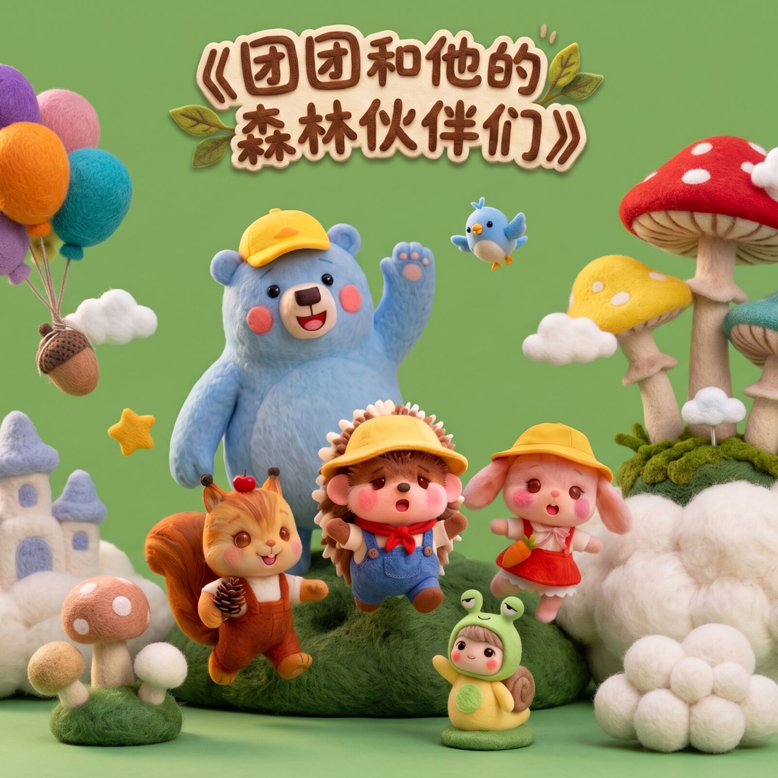 Tuan Tuan's Forest Friends key visual